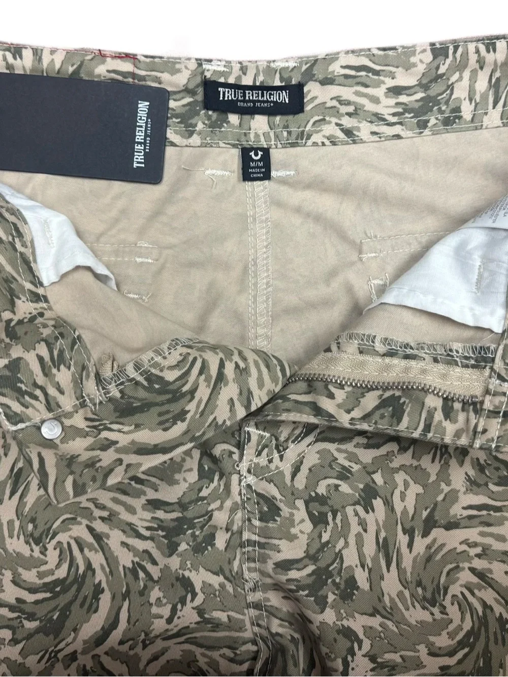 True Religion Jogger Camo Cargo Sn Abstract Camo Cargo Pants M 34 x 30